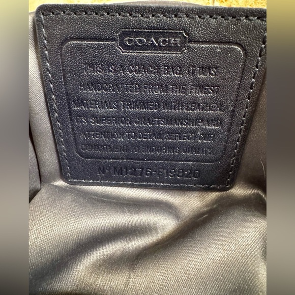 Coach Signature Vintage Chain bag F19820. Rare purple crossbody. - Picture 6 of 11